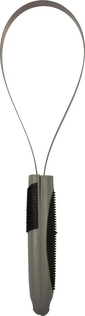 Stopper les Poils Partout : Étrille Duvo+ Shedder Large Grise et Noire