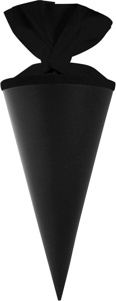 Goldbuch Bastelschultüte 15 cm Schwarz