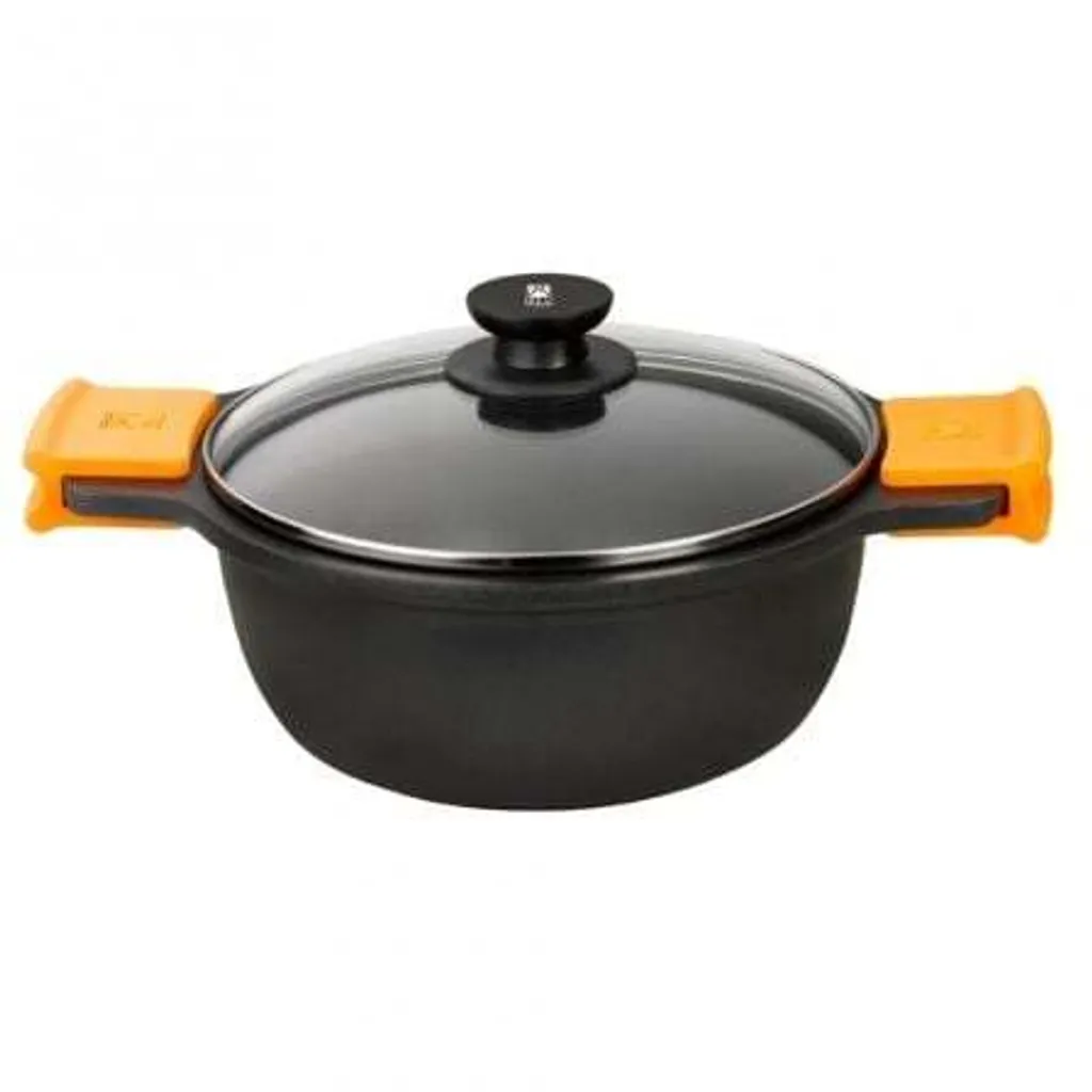 BRA Efficient Casseruola Alta Alluminio Nero 5,7L - Design e Qualità - 1
