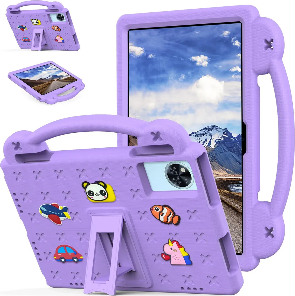 Regalo Sicuro: Custodia Tablet Bambini Blackview Tab 90 Viola 11"