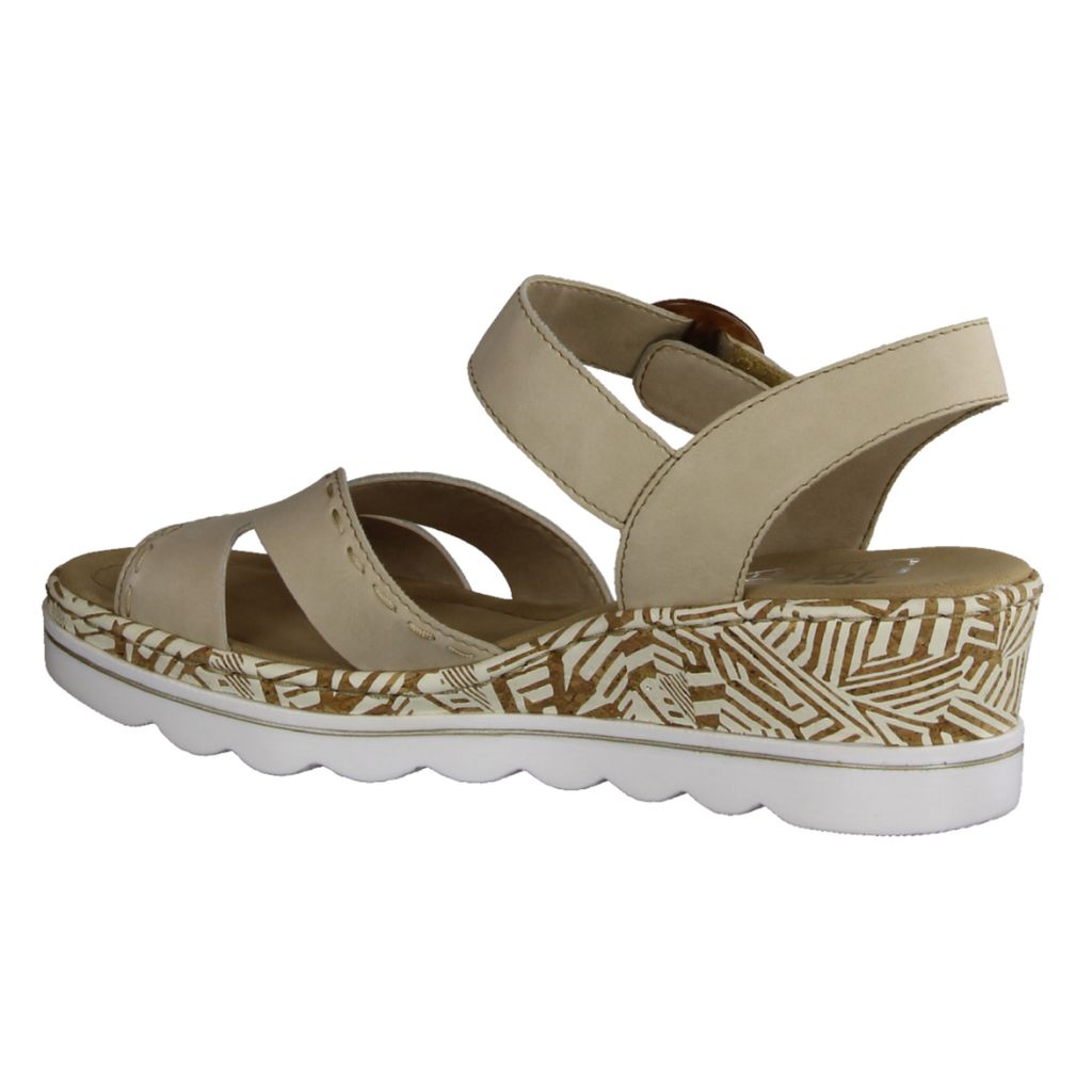 Rieker Keilsandaletten 67173 Damen 31353430373139 Beige 37 Produktbild 30