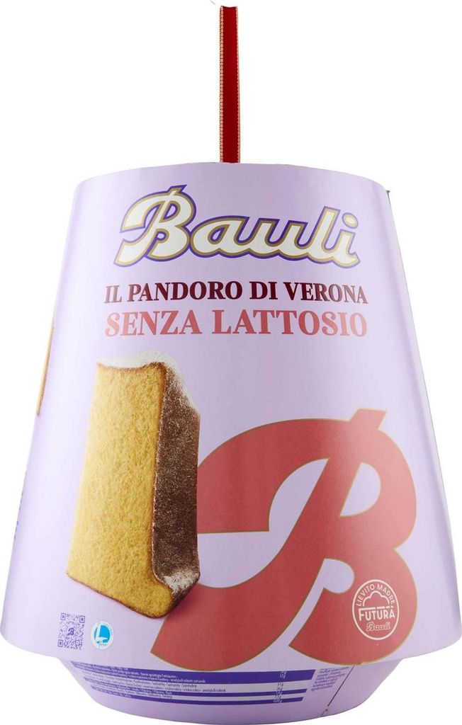 Bauli Il Pandoro di Verona SENZA LATTOSIO weich pandoro mit Puderzucker laktosefrei 700g