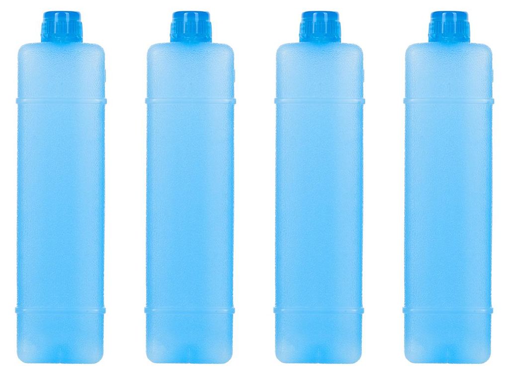 Genius INVICTUS AIR AC7 Kühl-Akku Set 4-tlg., Kühlakkus, Kühltasche, Kühlbox wiederverwendbares Kühlpack, blau