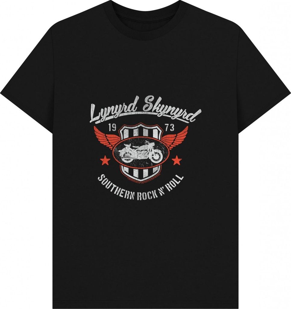 Lynyrd Skynyrd - T-Shirt für Herren/Damen Uni PN1577 (L) (Schwarz)