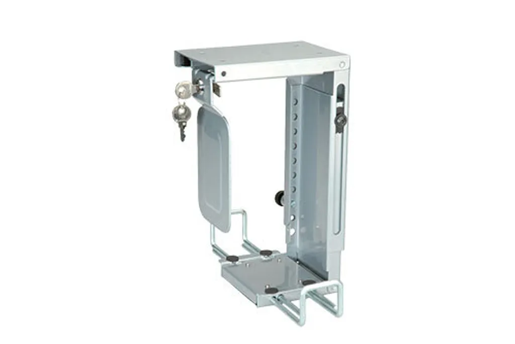 Support PC compact ajustable ROLINE en acier avec serrure à clé PC