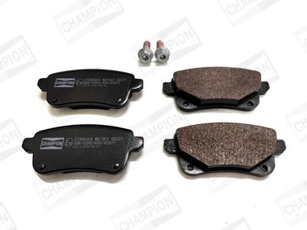 CHAMPION Bremsbeläge Satz Hinten Bremsklötze für RENAULT MEGANE III Grandtour (KZ0/1) 573660CH