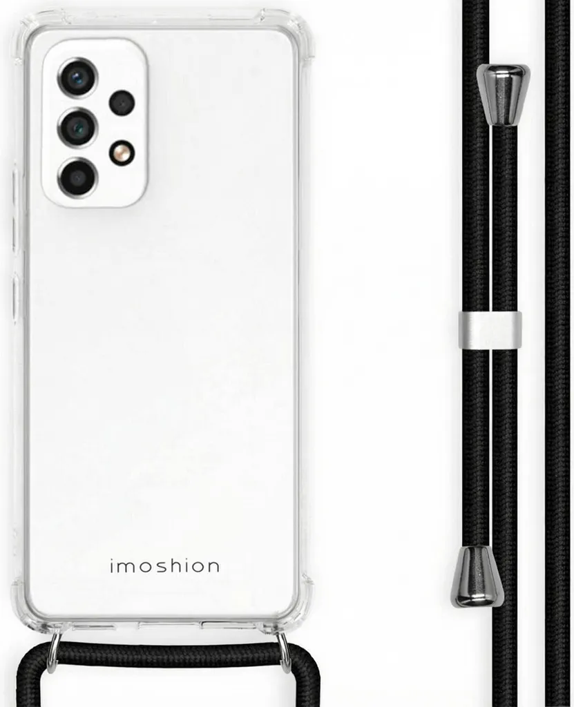 Custodia imoshion con Strap per Samsung A53 Nero - Design Premium