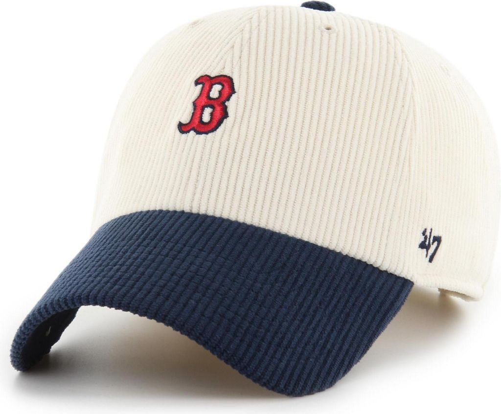 47 Brand Adjustable Kord Cap CLEAN UP Boston Red Sox beige