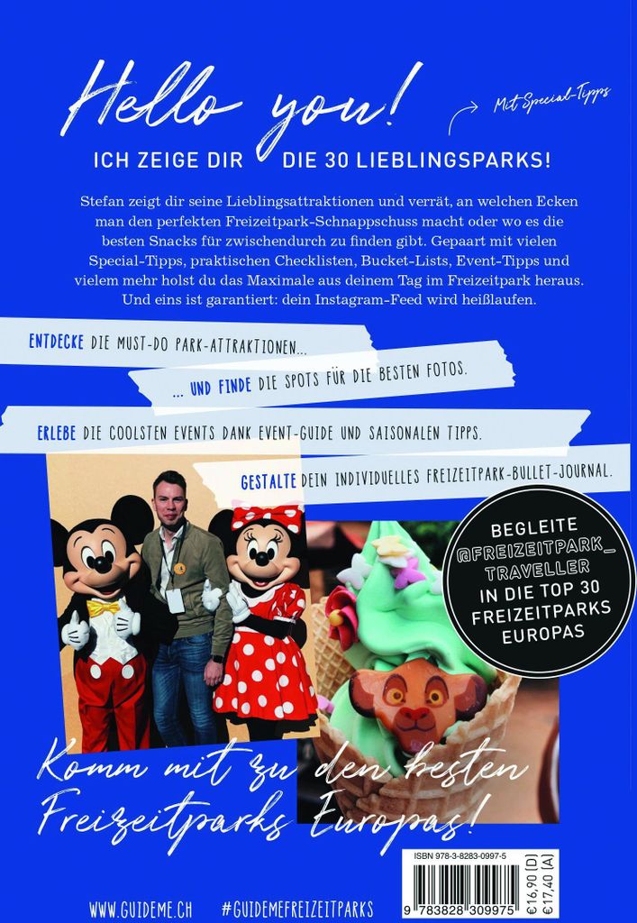 GuideMe Reiseführer "Die 30 besten Freizeitparks Europas"