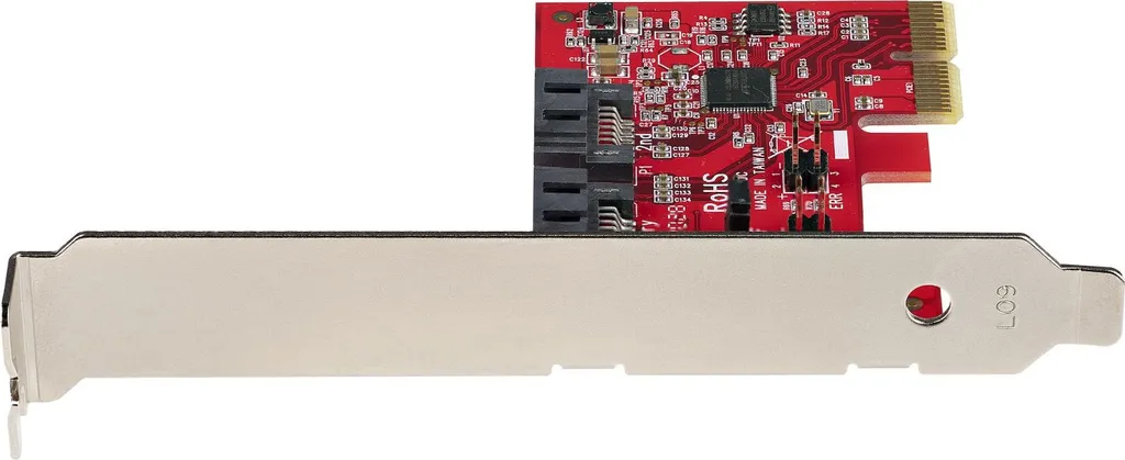 Ajouter 2 Ports SATA sur PC - Carte PCIe d'Évolution Stockage Interne - 4