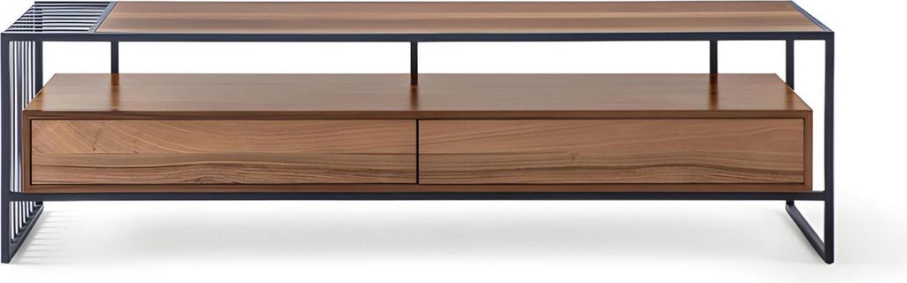 Medienständer TV-Rack Fernsehtisch Medienmöbel Fernsehständer Multimedia
