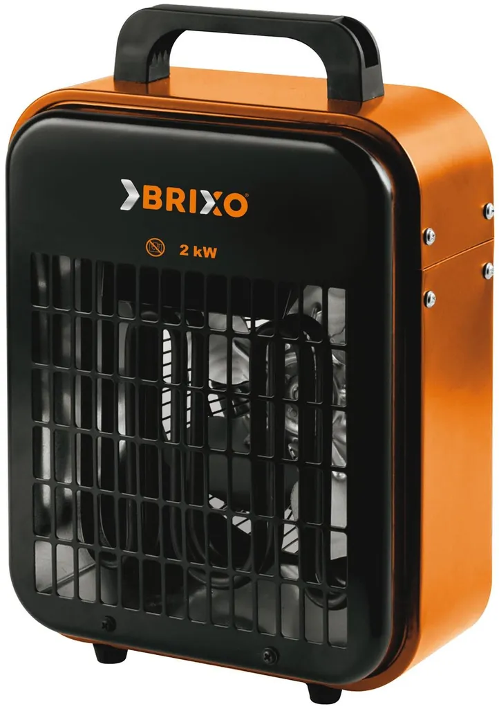 Chauffer un chantier froid : Générateur d'air chaud Fan Brixo efficace