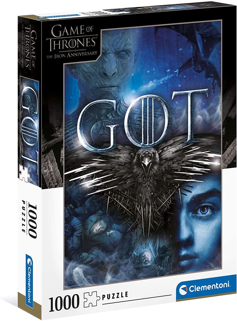 Clementoni Puzzle 1000el Gra o tron. Hra o trůny 39589 Obrázek produktu 