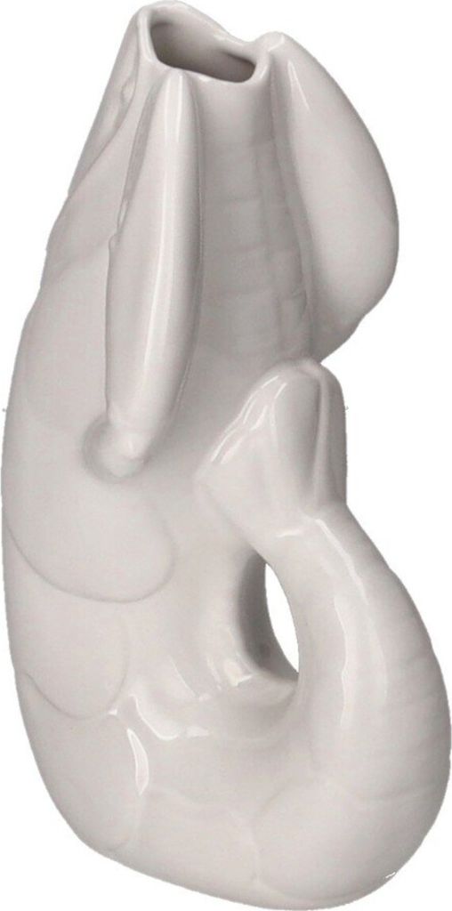 Gift Company Madame Crevette Hummer Vase S weiss 26,7cm