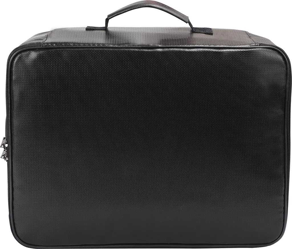 Porte-documents ignifuge format A4 avec serrure de sécurité à code noir - 7