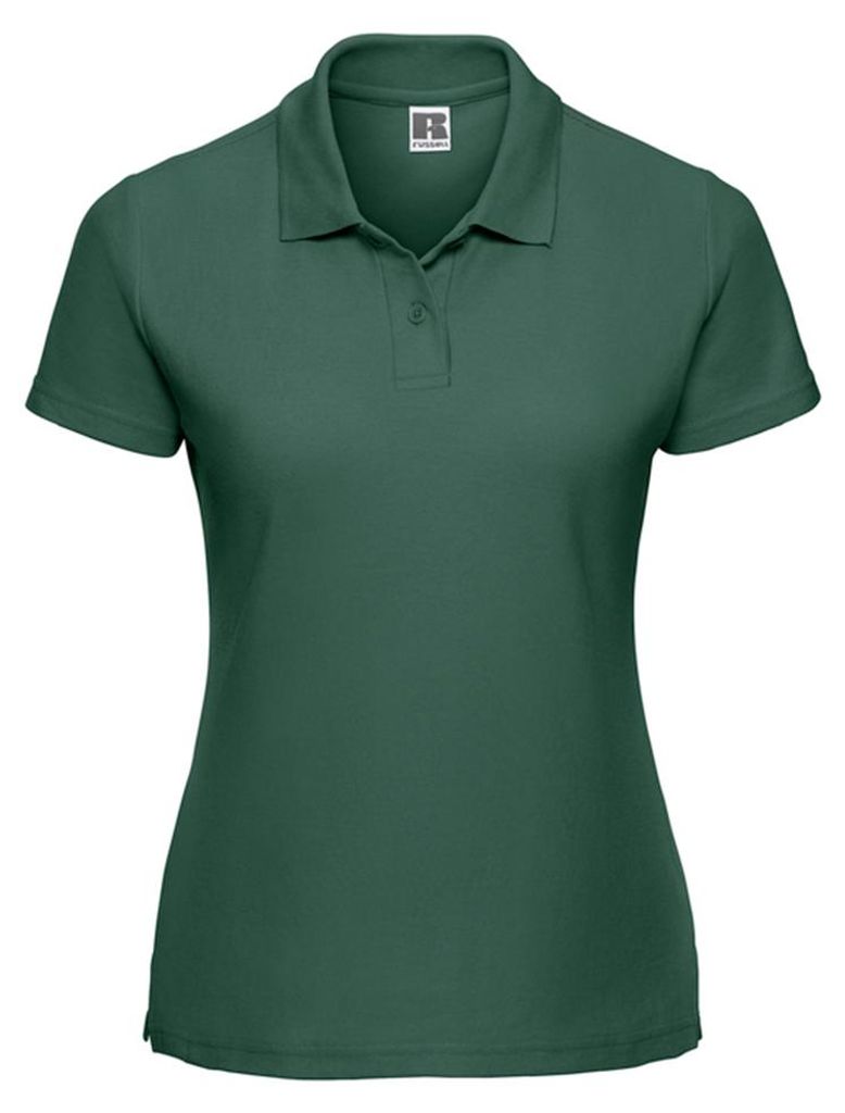 Russell - "Classic" Poloshirt für Damen LT4667 (4XL) (Flaschengrün)