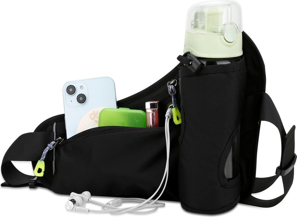 Cadorabo bum bag per telefoni cellulari in nero Borsa da Immagine del prodotto 