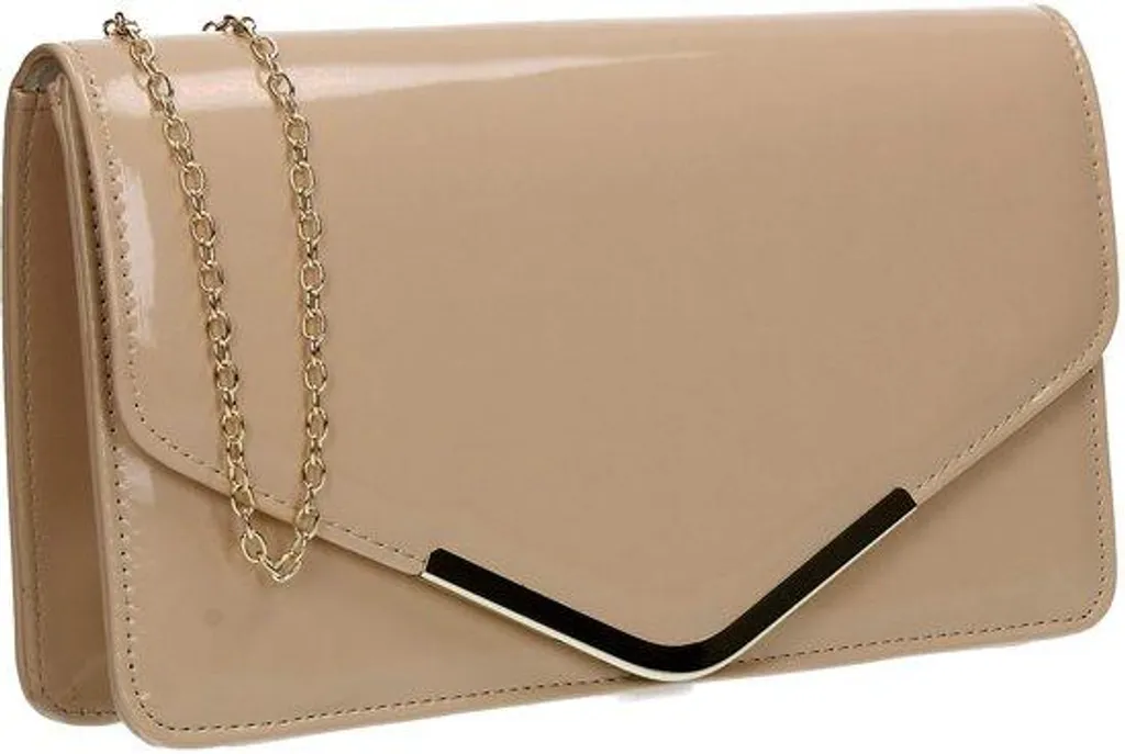 Pochette pour femme Nude polyvalente : idéale pour demoiselle d'honneur