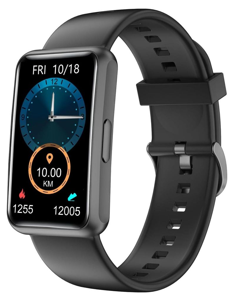 Fitnessuhr, Schrittzähleruhr (ohne App und Handy), 1,47 Zoll Touchscreen, Kalorienzähler, Schlafüberwachung, Stoppuhr, wasserdicht IP68, Timer