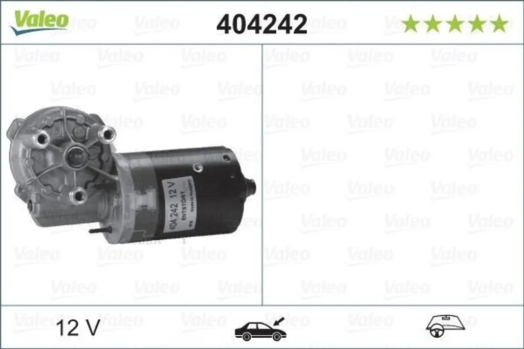 Réparer essuie-glace Golf 4 ou A3 avec le moteur Valeo 404242 fiable
