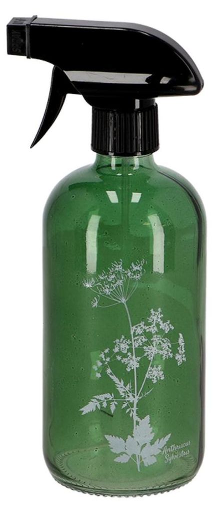 Esschert Design Sprühflasche S Grün mit Motiv Wiesenkerbel Produktbild 