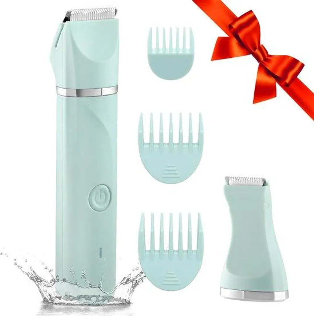 Rasoir électrique corps pour homme et femme, lames céramique et chargeur