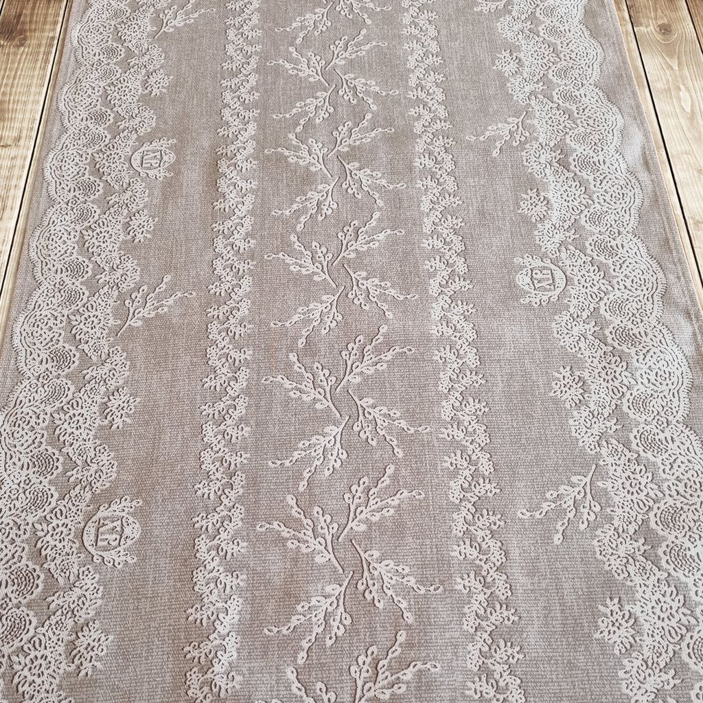 Today Tischläufer Baumwolle – 50x150 Cm, Mer Du Sud/Bleu, Waschbar Bei 30°C