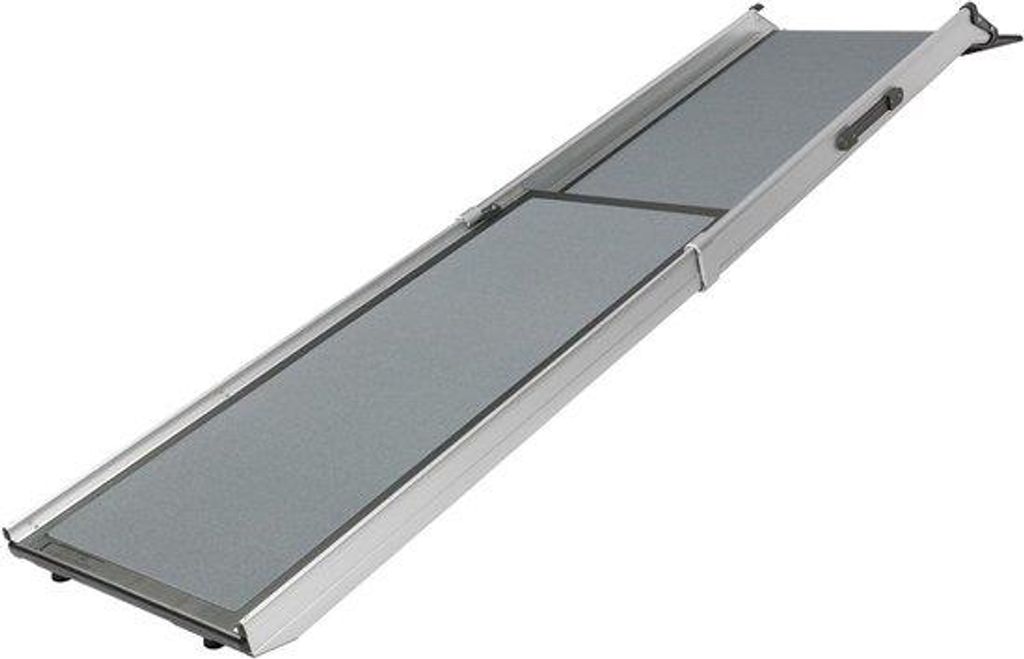 Teleskopische Aluminium-Griff zum Transport von Katzen und Hunden, groß, grau