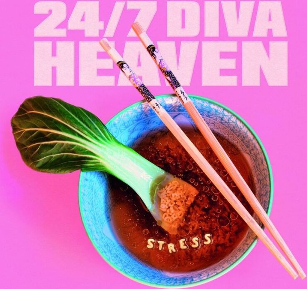 24/7 Diva Heaven: 24/7 Diva Heaven: Stress (Limited Edition) (Black Vinyl) - Noisolution - (LP / S)
