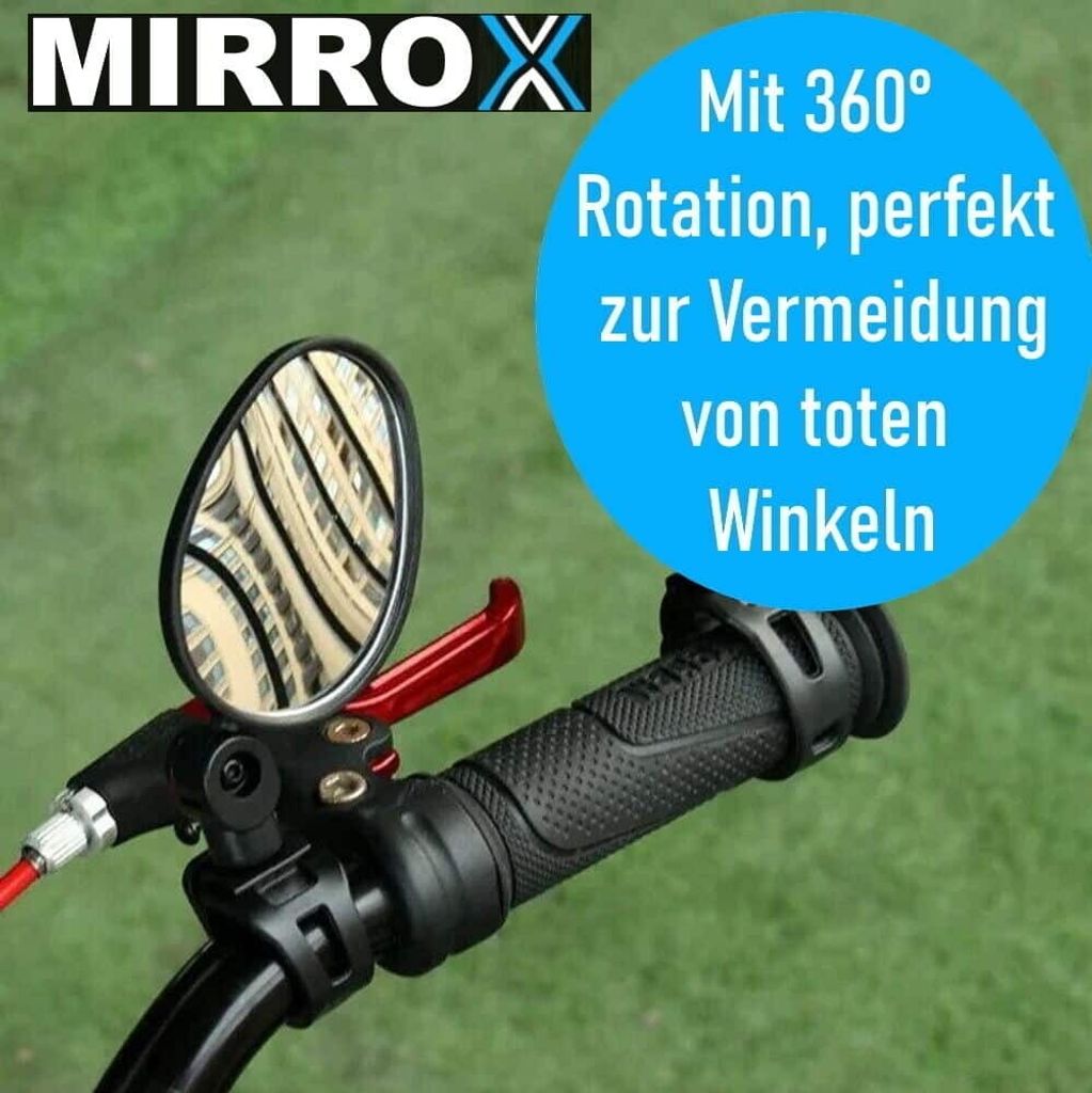 Rowerowe lusterko wsteczne MIRROX Lusterko na kierownicę Zdjęcie produktu 4