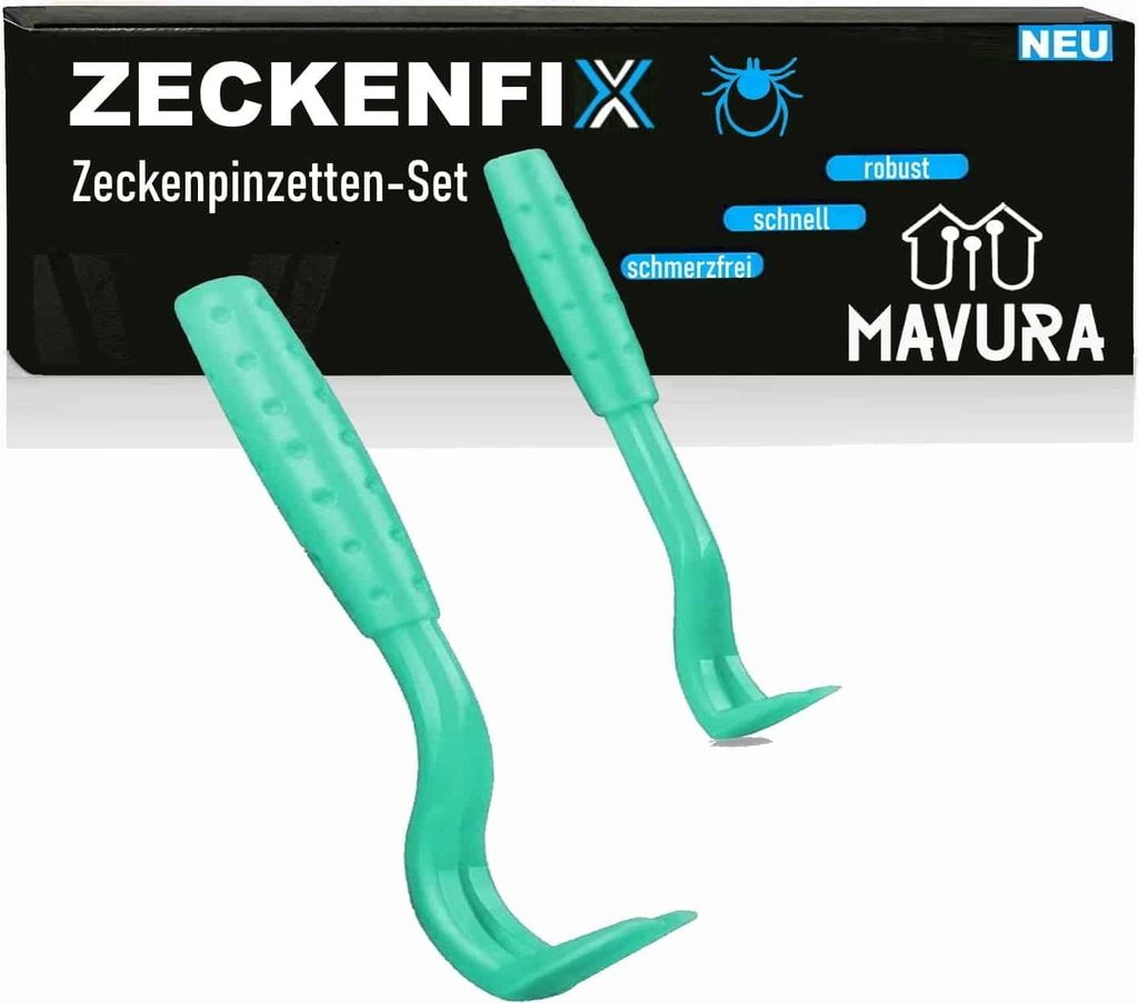 ZECKENFIX pinzette per zecche per cani e gatti pinzette per Immagine del prodotto 