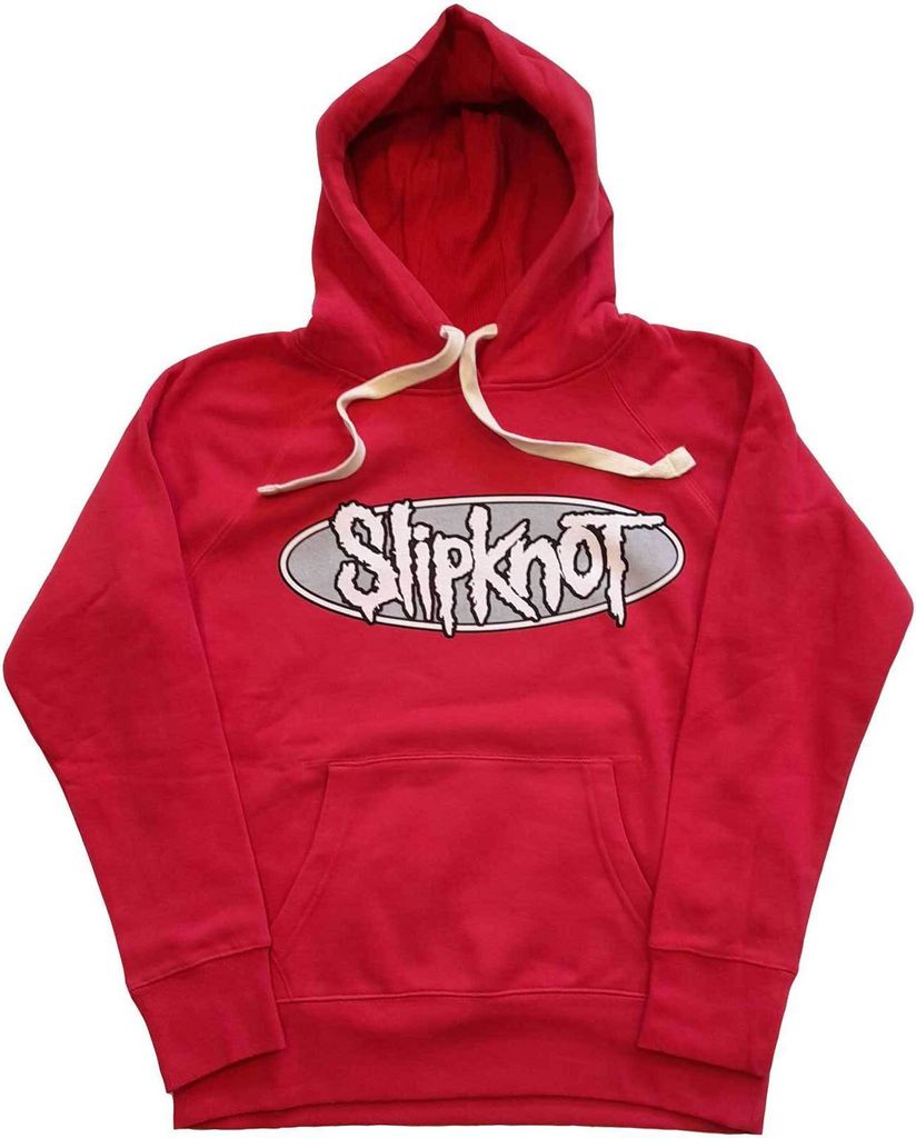 Slipknot - "Don ́t Ever Judge Me" Hoodie zum Überziehen für Herren/Damen Uni RO3239 (S) (Rot)