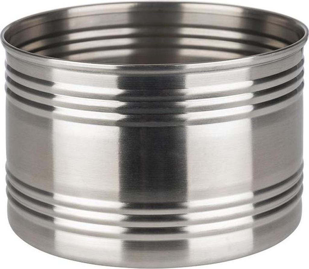APS 40659 Schale SNACKCAN, Edelstahl mattiert, Ø 12 cm, Höhe 8 cm