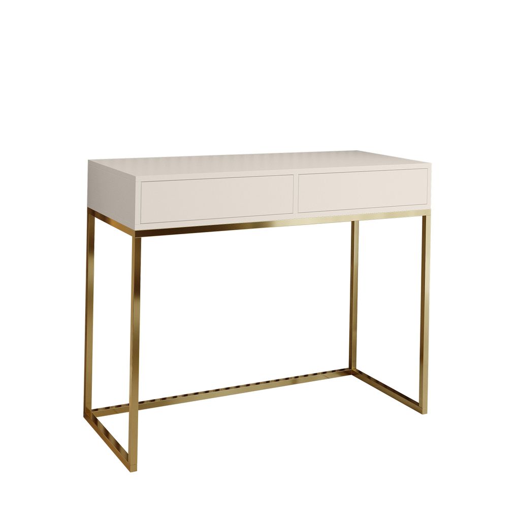 AX LIVING Coiffeuse moderne Lortie 100cm cachemire Image du produit 