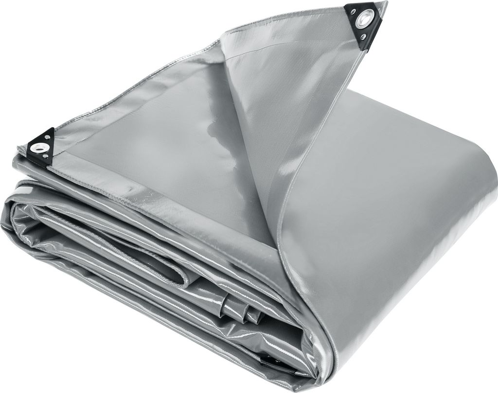 TecTake 403944, Šedá, Polyester, Polyvinylchlorid (PVC) Obrázek produktu 