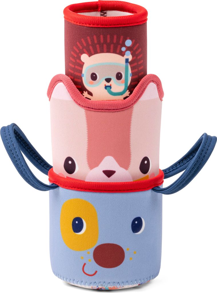 Lilliputiens Badespielzeug - Badebecher Jules - bunte Wasserfreude für Kinder