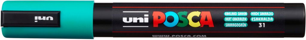 Popisovač uni POSCA PC-5M smaragdový