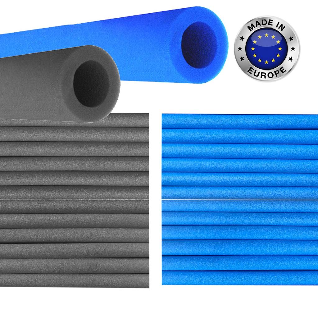 Trampolin Schaumstoffrohre 12x Polster 92cm - Blau- Produktbild 