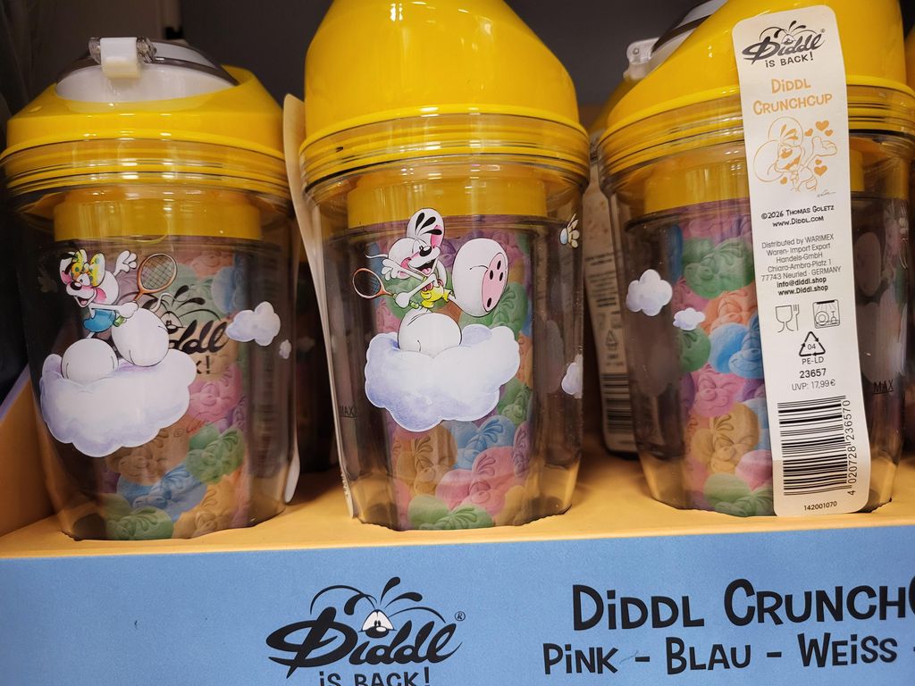 Großhandel GmbH Diddl Crunch Cup Müslibecher, Sun, gelb 00 Produktbild 