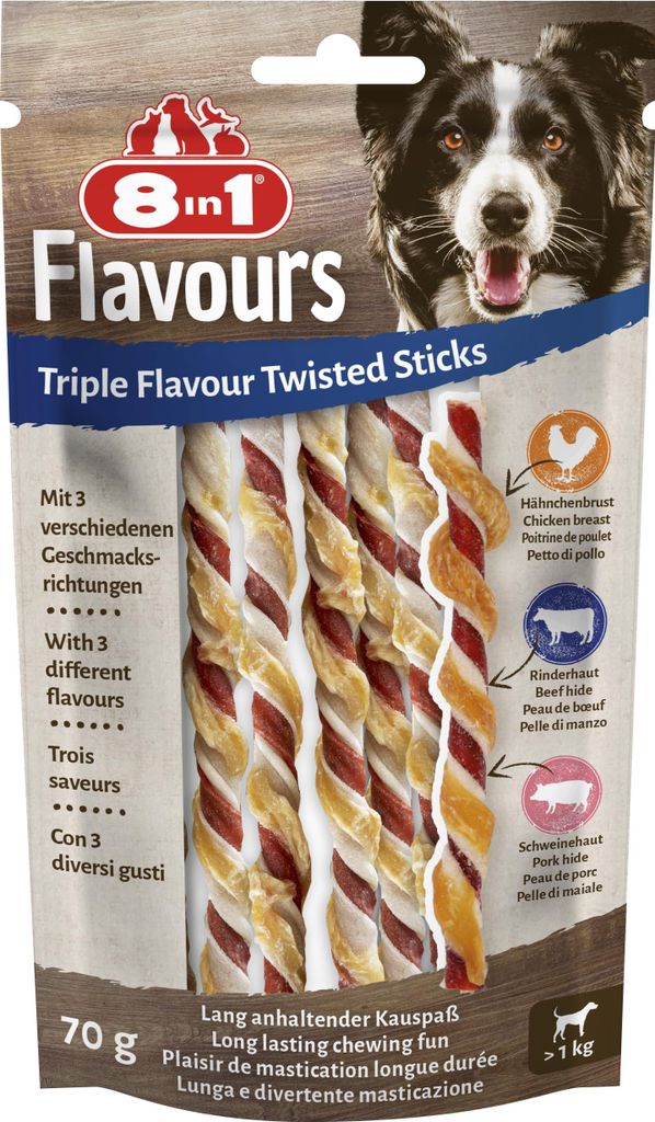 8in1 Triple Flavour Twists (10 St) Image du produit 
