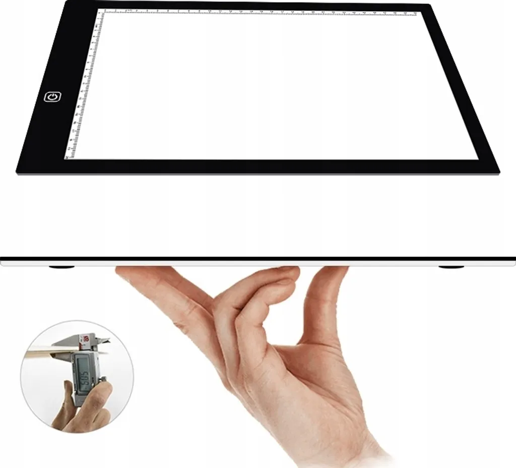Planche à dessin éclairée par LED A4 avec éclairage réglable en continu - 2