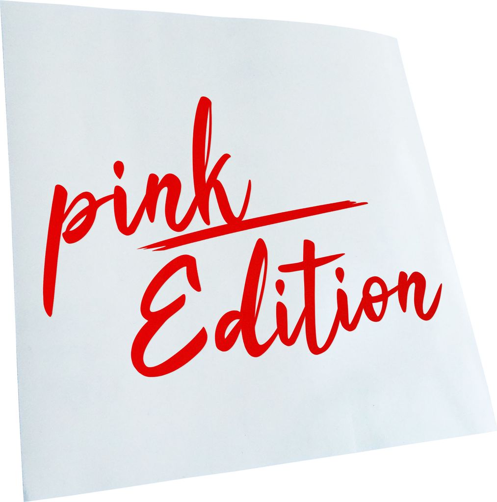 Kiwistar - Autoaufkleber - Pink Edition - Rot - 40x27cm - Aufkleber für Auto, Laptop, Fahrrad, LKW, Motorrad mehrfarbig JDM Decal Racing