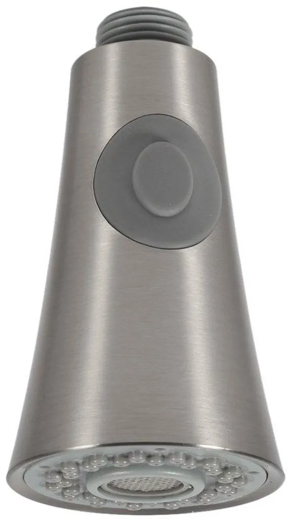 Robinet de cuisine argenté avec douchette extractible 1/2 pouce chromé