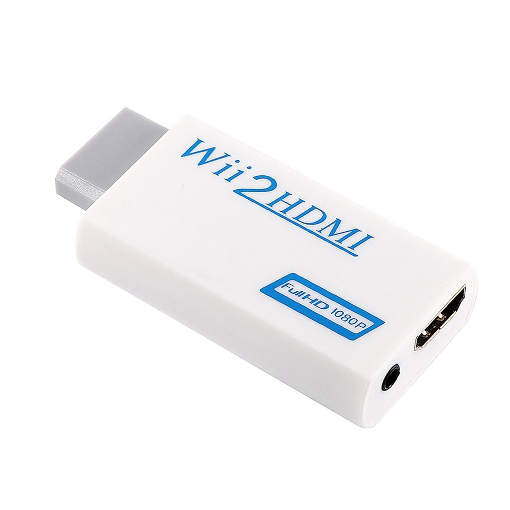 Pro Wii na HDMI 720P/1080P Upscaling Převodník 3,5mm audio Obrázek produktu 2