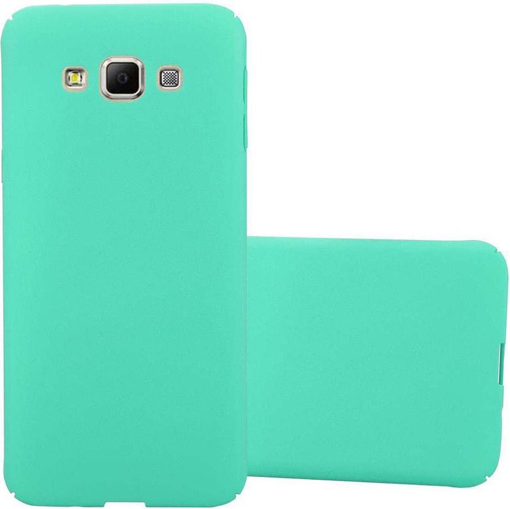 Cadorabo Schutzhülle für Samsung Galaxy A7 2015 Hülle in Grün Etui Hard Case Handyhülle Cover