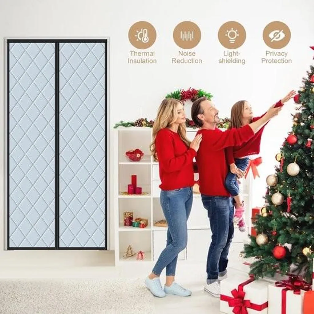 Tenda Isolante Acustica e Termica 110x220cm - Magneti Potenti Anti-Vento