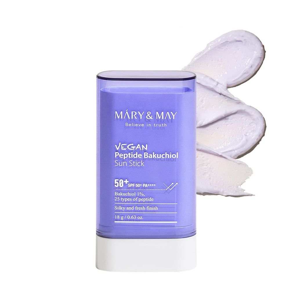 Mary&May Vegan Peptide Bakuchiol Sun Stick SPF50+ PA++++ Zdjęcie produktu 