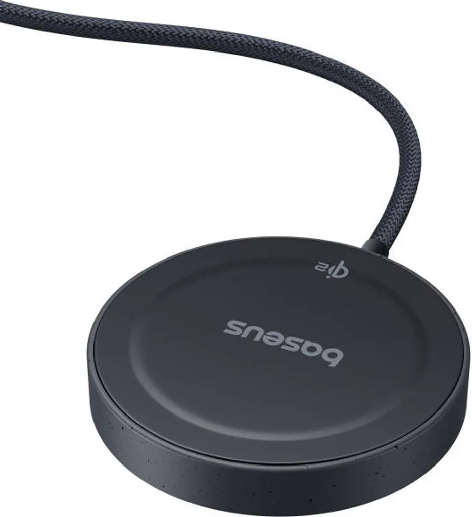 Caricatore Baseus Simple Mini4 15W Qi2 Nero - Ideale per Viaggi e Casa