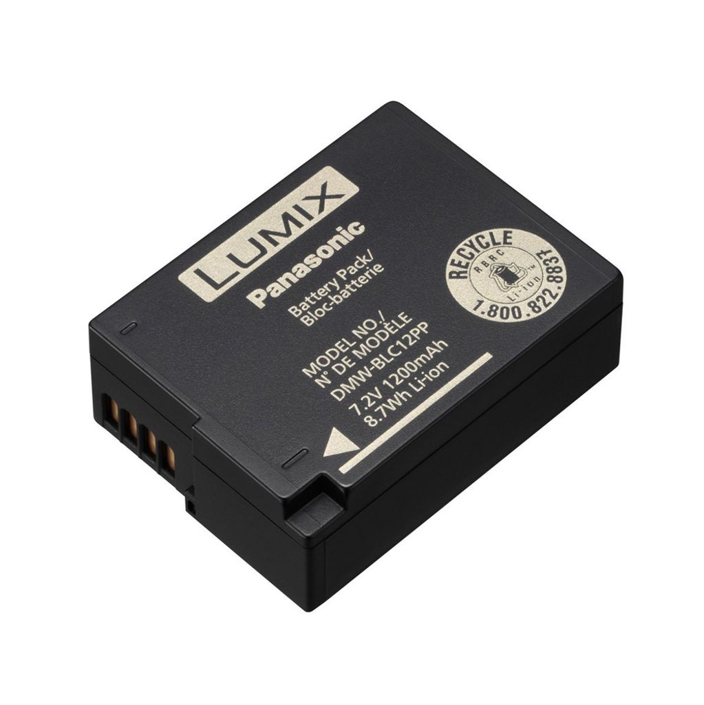 Panasonic DMW-BLC12, 1200 mAh, 7,2 V, Lithium-Ion (Li-Ion) Produktbild 