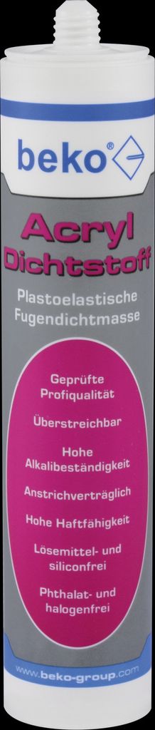 beko Acryl-Dichtstoff transparent 310ml 230 320